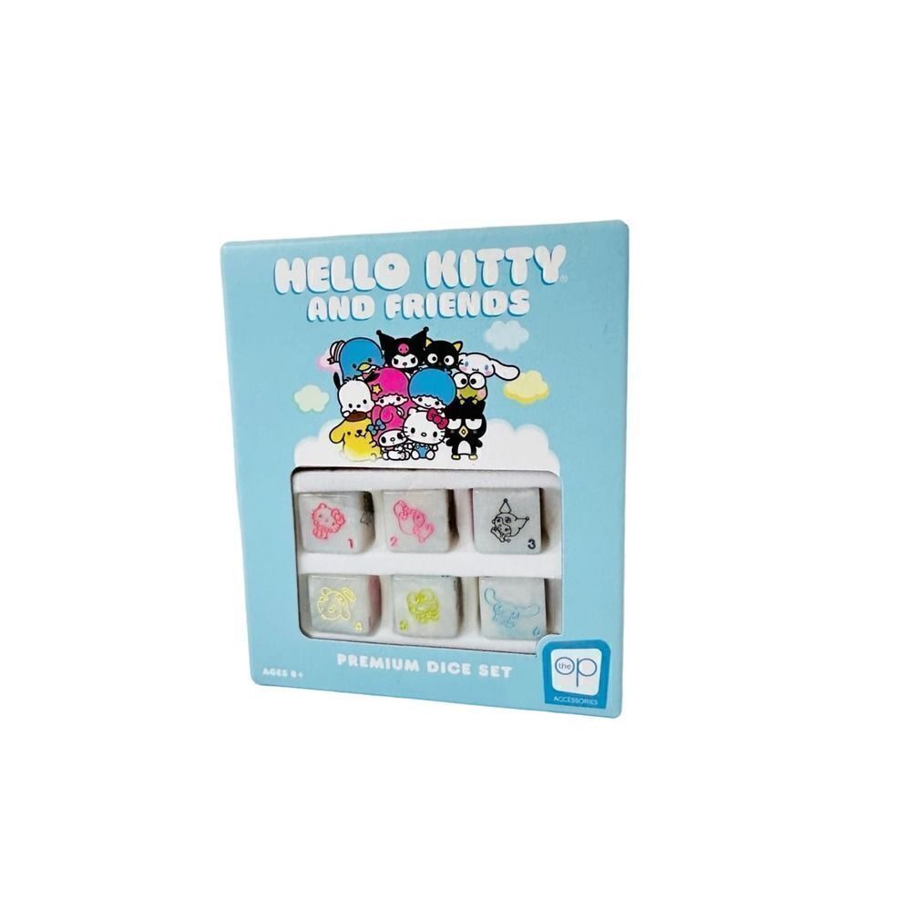 New! Hello Kitty Premium Dice Set - Picture 3 of 4